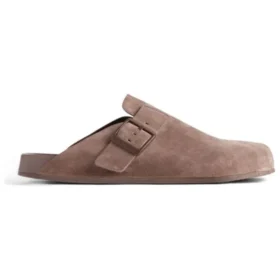 Sabot Sunday “Pelle di vitello scamosciata marrone chiaro” 761284WCGA12010