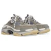 Sabot Triple S “Grigio-blu con doppia schiuma e mesh” 755687W3SM11259