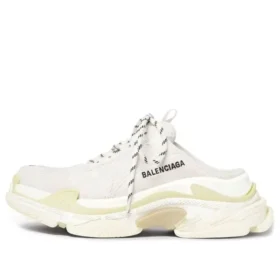 Sabot Triple S “White Double Foam and Mesh” 755686W3SM29097