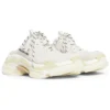 Sabot Triple S “White Double Foam and Mesh” 755686W3SM29097