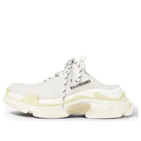 Sabot Triple S “White Double Foam and Mesh” 755687W3SM29097