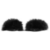 Sandali Boudoir 70 mm “Black Feathers” 787447W0WMQ1000