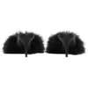 Sandali Boudoir 70 mm “Black Feathers” 787447W0WMQ1000