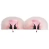 Sandali Boudoir da 70 mm “Pink Feathers” 787447W0WMQ5000