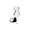 Sandali Cagole 110 mm “White Arena Lambskin” 743057WAD4E9081