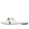 Sandali Cagole “White Arena Lambskin” 694342WAD4E9081