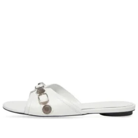Sandali Cagole “White Arena Lambskin” 694342WAD4E9081 Sandali Cagole “White Arena Lambskin” 694342WAD4E9081