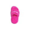 Sandali col tacco peloso da 80 mm “Pink” 656632W2DO15096
