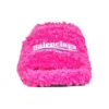 Sandali col tacco peloso da 80 mm “Pink” 656632W2DO15096