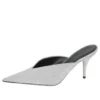 Sandali con cinturino posteriore Glitter Knife “Silver” 579279WA7018163