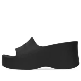 Sandali con zeppa massiccia “Gomma nera” 737923W1S891000