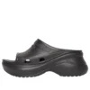 Sandali da piscina Balenciaga x Crocs “Black” 677389W1S8E1000