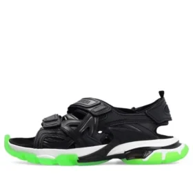 Sandali da pista “Suola trasparente Nero Verde Bianco” 655954W2CC41038