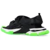 Sandali da pista “Suola trasparente Nero Verde Bianco” 655954W2CC41038