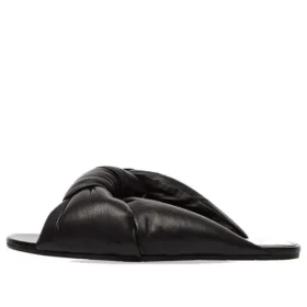 Sandali piatti Drapy “Black” 636576WA2M01000