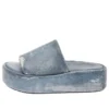 Sandali Rise “Pelle con stampa Denim” 656960WBMA14000