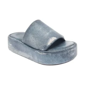 Sandali Rise “Pelle con stampa Denim” 656960WBMA14000 Sandali Rise “Pelle con stampa Denim” 656960WBMA14000
