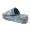 Sandali Rise “Pelle con stampa Denim” 656960WBMA14000