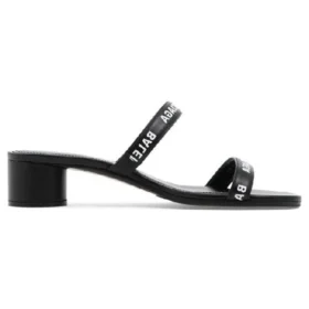 Sandali rotondi da 40 mm “Black” 695000WCAE11090 Sandali rotondi da 40 mm “Black” 695000WCAE11090