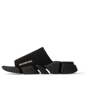 Sandali Speed 2.0 in maglia riciclata “Black” 711453W2DB11000