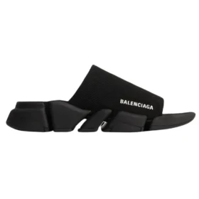 Sandali Speed 2.0 in maglia riciclata “Black” 711453W2DB11000