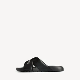 Sandalo da piscina sportivo da uomo in nero/bianco