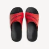 Sandalo da piscina sportivo da uomo in nero/rosso