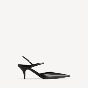 Sandalo slingback da donna Avenue con fiocco, nero/argento Sandalo slingback da donna Avenue con fiocco, nero/argento