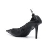 Scarpe col tacco a spillo Scrunch Knife da 80 mm “Nero” 636612WA2M01000
