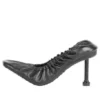 Scarpe col tacco a spillo Tug da 80 mm “Black” 656601WA2M01000