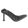 Scarpe col tacco a spillo Tug da 80 mm “Black” 656601WA2M01000
