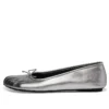 Scarpe da ballerina anatomiche “Pelle di pecora morbida argentata lucida” 714260WBFA18001