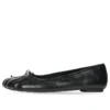Scarpe da ballerina anatomiche “Pelle di pecora morbida nera lucida” 714260WBCW01000