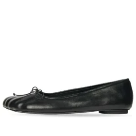 Scarpe da ballerina anatomiche “Pelle di pecora morbida nera lucida” 714260WBCW01000