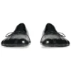 Scarpe da ballerina anatomiche “Pelle di pecora morbida nera lucida” 714260WBCW01000