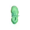 Scarpe da ginnastica Triple S con suola trasparente “Neon Green” 544351W2CF13801