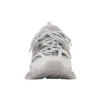 Scarpe “Daddy” con suola trasparente Track Grigio/Bianco 647742W3BM41200