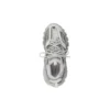 Scarpe “Daddy” con suola trasparente Track Grigio/Bianco 647742W3BM41200