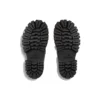Scarpe mocassini Tractor “Pelle di vitello liscia nera” 760439WA8E91000