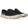 Scarpe slip-on basse Paris “Washed Black Cotton” 710297W3RR51099