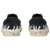 Scarpe slip-on basse Paris “Washed Black Cotton” 710297W3RR51099