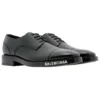 Scarpe Stringate con punta a logo “Black” 590716WA7201000