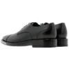 Scarpe Stringate con punta a logo “Black” 590716WA7201000