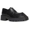 Scarpe Stringate Rhino “Black Smooth Calfskin” 712391WBB501000