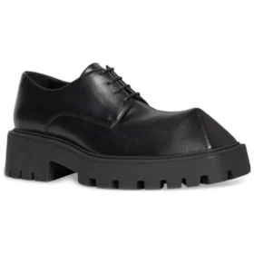 Scarpe Stringate Rhino “Black Smooth Calfskin” 712391WBB501000