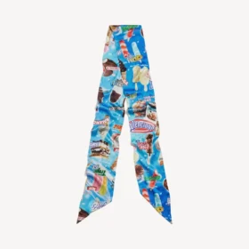 Sciarpa da donna “Sweet Treat” in blu