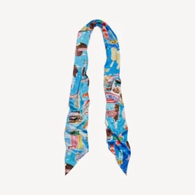 Sciarpa da donna “Sweet Treat” in blu