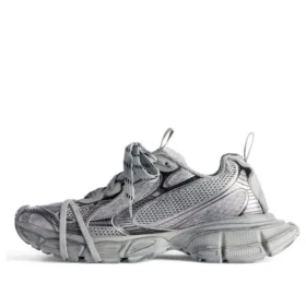 Sneaker 3XL “Balenciaga in rete grigia e nera e poliuretano” 734734W3XL11210