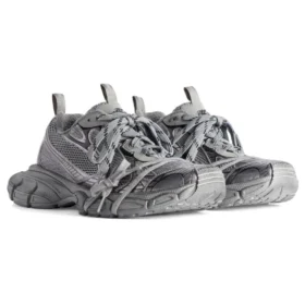 Sneaker 3XL “Balenciaga in rete grigia e nera e poliuretano” 734734W3XL11210