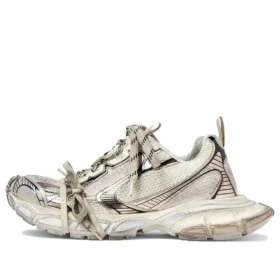 Sneaker 3XL “Beige in rete e poliuretano” 734731W3XL59110